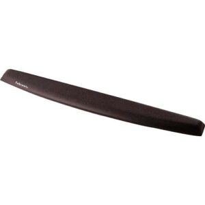 fellowes reposamuñecas para teclado memory foam confort excepcional color negro
