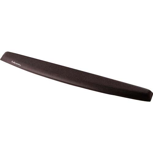 fellowes reposamuñecas para teclado memory foam confort excepcional color negro