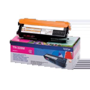 brother tn328 magenta cartucho de toner original tn328m