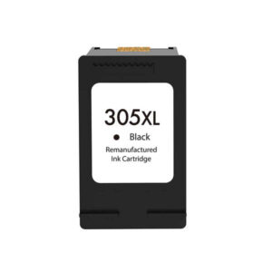 remanufacturado hp 305xl negro cartucho de tinta muestra nivel de tinta reemplaza 3ym62ae/3ym61ae