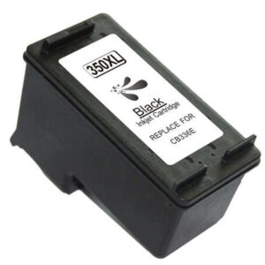 remanufacturado hp 350xl negro cartucho de tinta reemplaza cb336ee/cb335ee