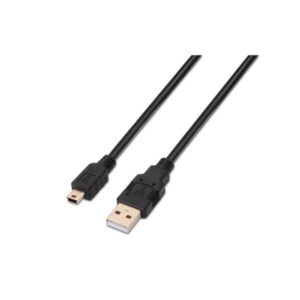 aisens cable usb 2.0 tipo a macho a mini b macho 1.8m color negro