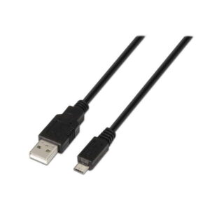 aisens cable usb 2.0 tipo a macho a micro b macho 0.8m color negro