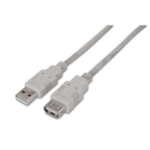 aisens cable extension usb 2.0 tipo a macho a tipo a hembra 1.0m color beige