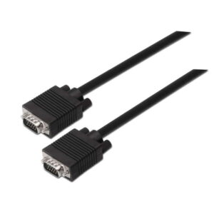aisens cable svga hdb15/macho hdb15/macho 1.8m para monitor televisor y proyector color negro