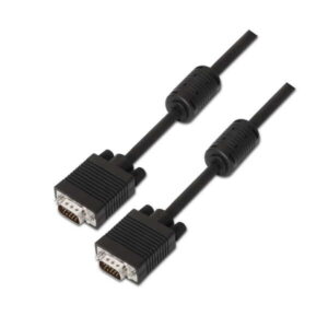 aisens cable svga con ferrita hdb15/macho hdb15/macho 20m color negro
