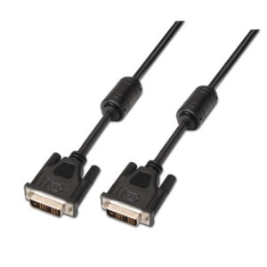aisens cable dvi single link 18+1 con ferrita dvi d macho a dvi d macho 5.0m (1920x1200) color negro