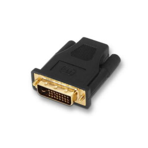 aisens adaptador dvi a hdmi 24+1/m hdmi a hembra blindado en oro full hd color negro