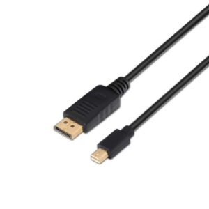 aisens cable mini dp a displayport v1.2 4k@60hz mdp/m dp/m 3.0m 4k color negro