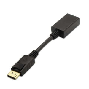 aisens conversor displayport a hdmi dp/m hdmi a hembra 15cm color negro
