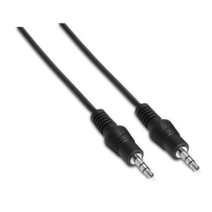 aisens cable audio estereo jack 3.5/m jack 3.5/m 0.3 m color negro