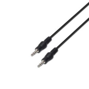 aisens cable audio estereo jack 3.5/m jack 3.5/m 3.0m color negro