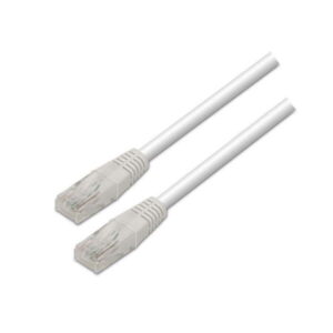 aisens cable de red latiguillo rj45 cat.6 utp awg24 0.5m 10/100/1000 mbit/s color blanco