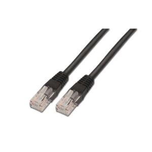 aisens cable de red latiguillo rj45 cat.6 utp awg24 0.5m 10/100/1000 mbit/s color negro