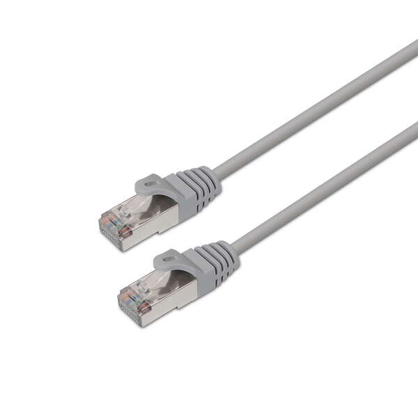 aisens cable de red latiguillo rj45 cat.6 ftp awg24 10m 10/100/1000 mbit/s color gris