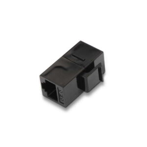 aisens empalme rj45 cat.6 utp para panel de parcheo o roseta color negro