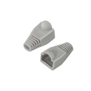 aisens pack de 10 fundas rj45 color gris