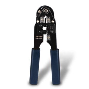 aisens tenaza metalica de crimpar rj45 color negro