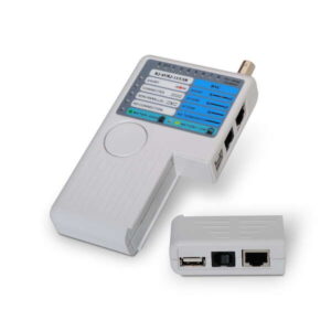 aisens testeador para cable rj11/rj12/rj45 usb coaxial color gris