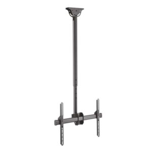 aisens soporte de techo giratorio inclinable extensible y nivelable (tv 37” 70”) color negro