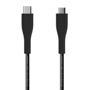 aisens cable usb 2.0 3a tipo usb c/m micro b/m 1.0m color negro
