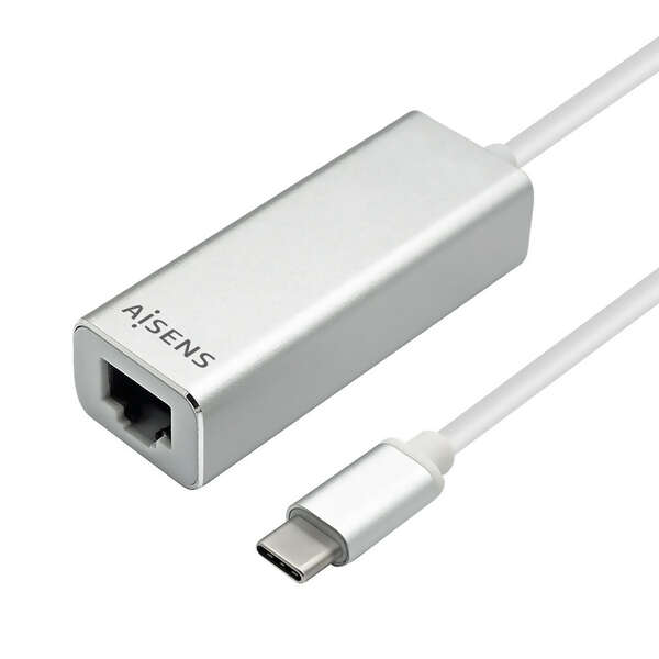 aisens conversor usb3.1 gen1 usb c a ethernet gigabit 10/100/1000 mbps color negro