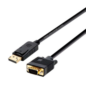 aisens cable conversor displayport a vga dp/m vga/m 2.0m color negro