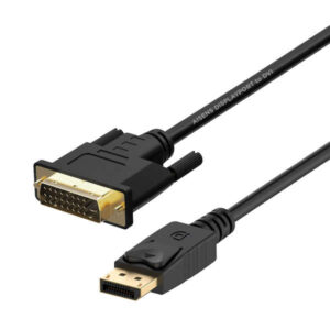 aisens cable conversor displayport a dvi dp/m dvi/m 2.0m color negro