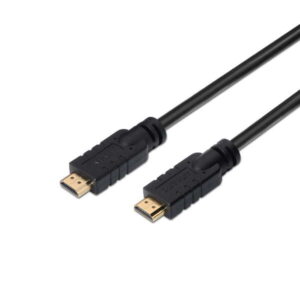 aisens cable hdmi v2.0 premium alta velocidad/ hec 4k@60hz 18gbps con repetidor a/m a/m 30m color negro