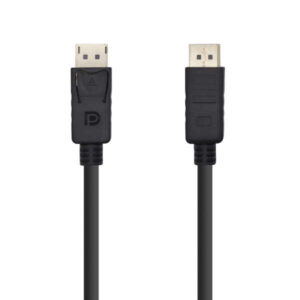 aisens cable displayport v1.2 4k@60hz dp/m dp/m 10m color negro