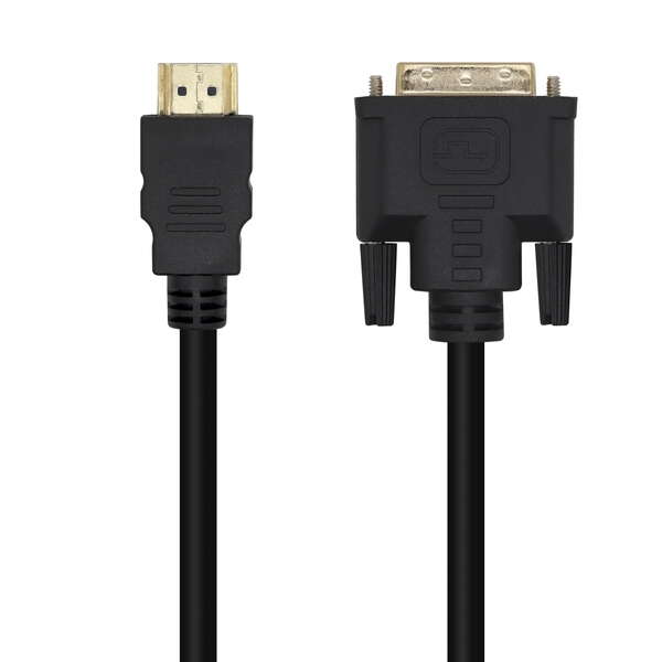 aisens cable dvi a hdmi dvi18+1/macho hdmi a macho 3.0m color negro