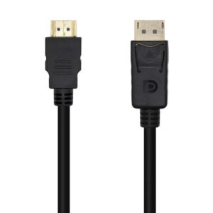 aisens cable conversor displayport a hdmi dp/m hdmi/m 5.0m color negro