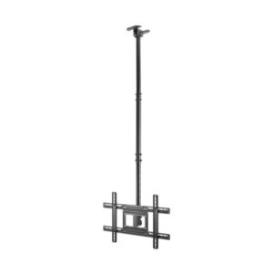 aisens soporte de techo giratorio inclinable extensible (tv 37" 80", 50kg) color negro