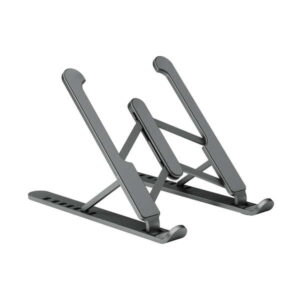 aisens soporte de sobremesa ajustable para portatil / tablet oscuro color gris