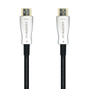 aisens cable hdmi v2.0 aoc (active optical cable) premium alta velocidad/ hec 4k@60hz 18gbps a/m a/m 20m color negro