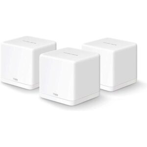 mercusys halo h30g sistema wi fi mesh ac1300 dual band 3 unidades halo cobertura hasta 260 m² roaming sin interrupciones