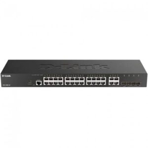 d link switch gestionado 24 puertos gigabit + 4 sfp