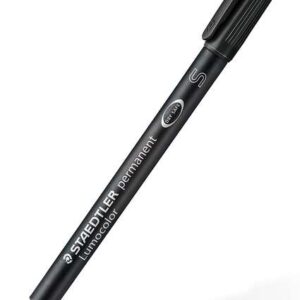 staedtler lumocolor permanent 313 rotulador permanente de punta fina trazo 0.4mm secado rapido color negro