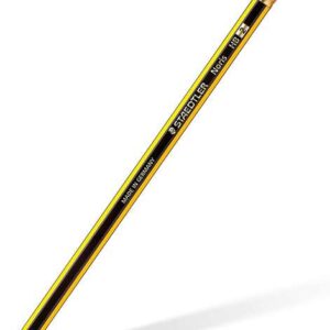 staedtler noris 122 lapiz de grafito hexagonal con goma mina hb resistencia a la rotura sin pvc ni latex