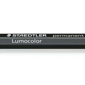 staedtler lumocolor permanent omnigraph 236 cera permanente hexagonal resistente al agua diametro 12mm aprox color rojo