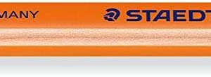 staedtler textsurfer dry 128 64 lapiz fluorescente de color triangular mina de 4mm madera de bosques sostenibles color naranja neon