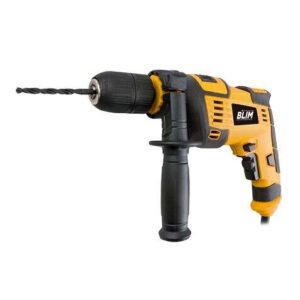 blim taladro percutor 810w velocidad regulable 0 3000rpm portabrocas de 13mm sin llave boton de bloqueo incluye maletin con accesorios