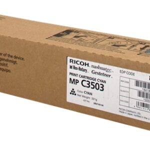 ricoh aficio mp c3003/mp c3004/mp c3503/mp c3504/mp c4504/mp c5504/mp c6004 cyan cartucho de toner original 841820/841816