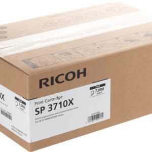 ricoh aficio sp3710 negro cartucho de toner original 408284/408285