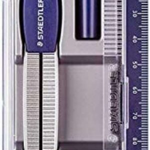 staedtler noris 550 compas escolar de precision obtusangulo y aguja roma a prueba de lesiones diametro maximo 300mm