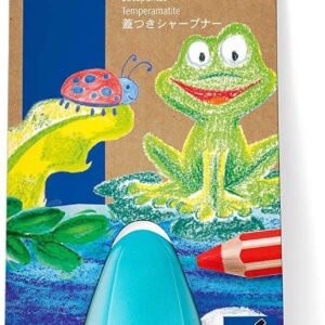 staedtler noris junior 516 sacapuntas de plastico con deposito forma conica para manos pequeñas para lapices gruesos