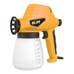blim pistola para pintar electrica 120w deposito 800ml boquilla de 0,8mm maxima viscosidad 80 din/sec manejo sencillo