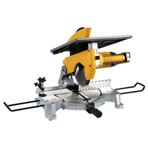 blim sierra ingletadora doble corte 1800w 250mm velocidad +/ 4500rpm hoja de 36 dientes varios accesorios