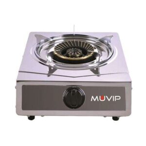 muvip serie strong cocina de gas inox 1 fuego encendido piezoelectrico quemador de hierro fundido desmontable