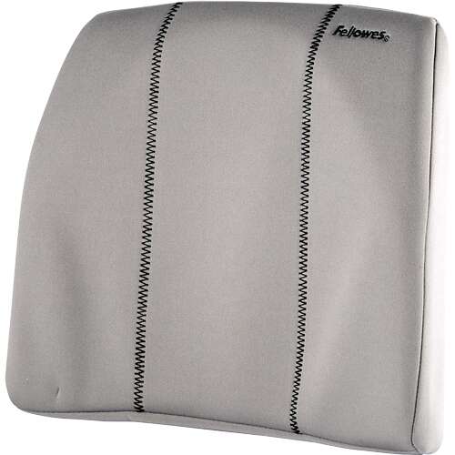 fellowes smart suites respaldo de espuma ergonomico espuma de alta densidad correa ajustable color gris